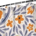 thumbnail image 3 of Pioneer Flower 72x84in Shower Curtain,Bathroom Decorative Shower Curtains Set with 12 Hooks,Modern Waterproof Washable Shower Curtain, 3 of 4