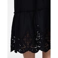 thumbnail image 5 of Time and Tru Women's Cotton Eyelet Hem Midi Skirt, Sizes XS-XXXL, 5 of 6