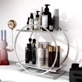 thumbnail image 1 of Bandeja organizadora de perfumes YIWANFW de 2 niveles para tocador de dormitorio, 1 of 9