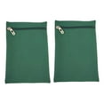 thumbnail image 4 of 2 bolsillos laterales para coser con cremallera para chaquetas, abrigos y sudaderas. Verde oscuro L, 4 of 9