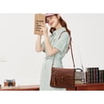 thumbnail image 2 of PU Leather Crossbody Purses for Women Multi Pocket Shoulder Bags Medium Cross Over Bag, 2 of 7
