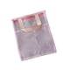 thumbnail image 4 of Bolsa de playa de malla, bolsa de aseo portátil para mujer, ideal para el baño, vacaciones y picnics. Rosa, 4 of 9