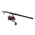 thumbnail image 3 of Fishing Rod Kit,Black Short Section Sea Fishing Tackles Fishing Rodand Reel Kit Unmatched Quality, 3 of 7