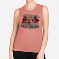 thumbnail image 2 of Birds It's Cold Outside Women's Muscle Tank Small Desert Pink, 2 of 5
