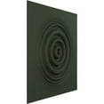 thumbnail image 2 of Ekena Millwork 19 5/8"W x 19 5/8"H Shallows EnduraWall Decorative 3D Wall Panel, UltraCover Satin Hunt Club Green (12-Pack for 32.04 Sq. Ft.), 2 of 6