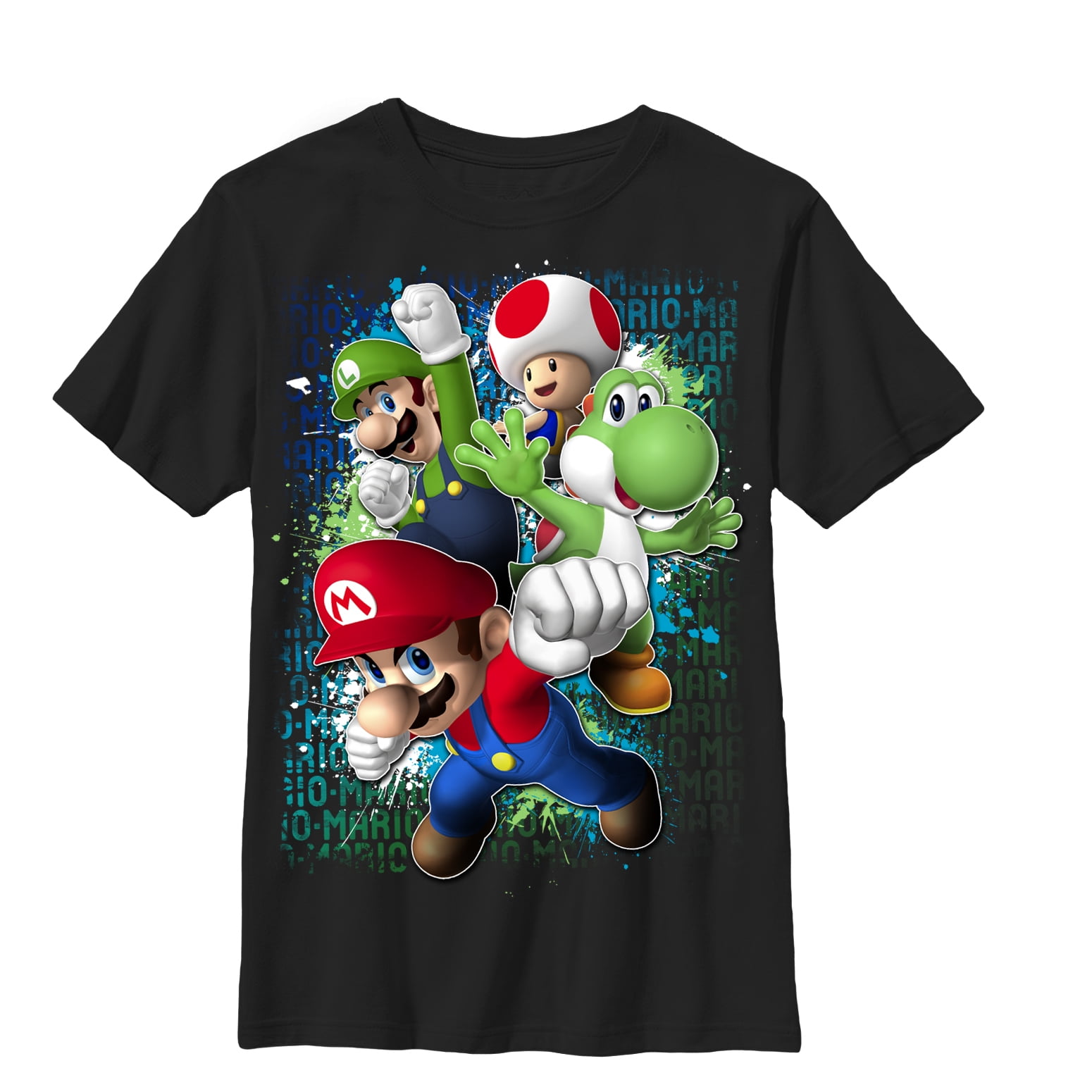 Nintendo - Nintendo Boys' Mario Friends Jump T-Shirt - Walmart.com