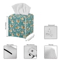 thumbnail image 5 of ZUXONGSY Cute Corgi Square Tissue Box Covers Modern PU Leather Tissue Box Holder Stylish Facial Napkin Box Holders Waterproof Tissue Cover for Children Birthday Gifts, 5 of 7
