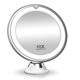thumbnail image 5 of Makeup mirror light bulb makeup mirror with led fill light 10X magnification dry battery suction cup folding net celebrity beauty mirror cross-border, 5 of 5