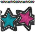thumbnail image 1 of Teacher Created Resources TCR3569 Chalkboard Brights Stars Diecut Trim Border, 1 of 1