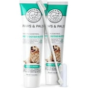6 count (6 x 1 ct) Paws and Pals Toothpaste and Brush Dental Care Set Beef Flavor