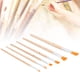 thumbnail image 5 of Juego De 6 Pinceles Para Pintura Al óleo, Pelo De Nailon Profesional, De Madera, Pinceles Acrílicos Para Acuarela Para Artistas, Principiantes, Niños, Acuarela, Pintura, 5 of 7