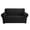 Black_Double seat, variant on Color Elastic Sofa Protect Premium Milk Silk Polyster Fabric Not Deadly Substance Low Maintenance Couch Case for Family