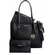 thumbnail image 1 of Michael Kors Bolso Bandolera Grande 3 en 1 Charlotte Color Negro (3 Piezas), 1 of 5