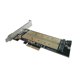 thumbnail image 5 of Tarjeta de adaptador Puerto de Doble puerto 2 M.2 SSD B Tecla + SSD Adaptador PCI Herramientas Magideal Tarjeta de adaptador, 5 of 7