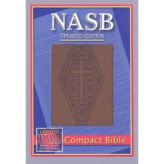 Pre-Owned NASB Compact Bible, Brown Diamond/Cross, LT (Unknown) 1581351410 9781581351415