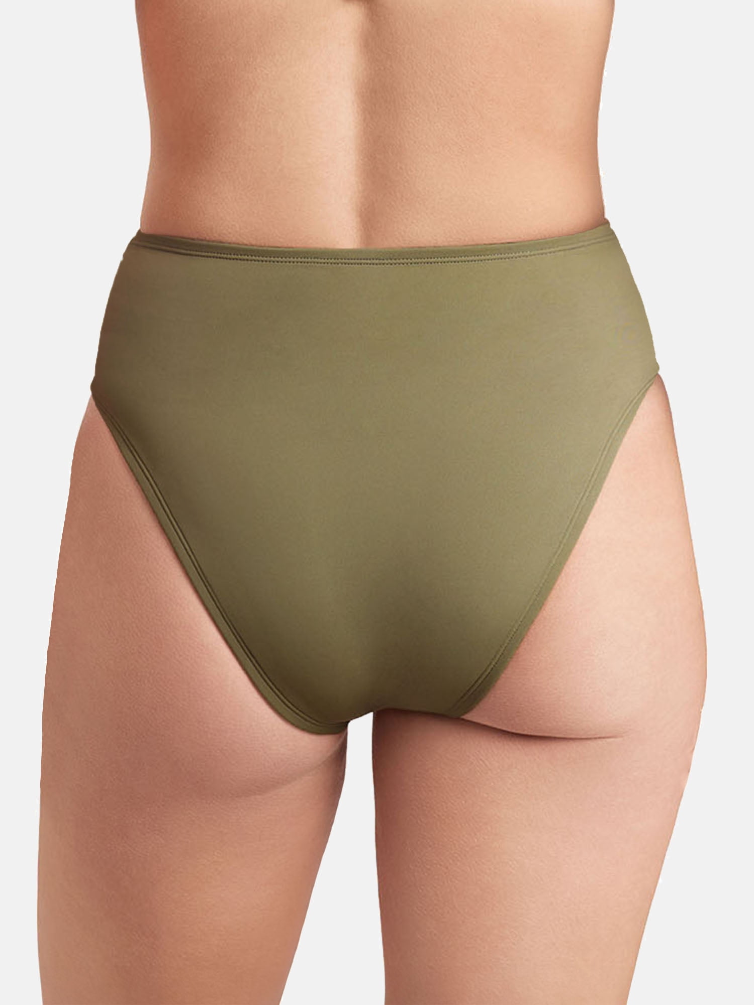 Sofia by Sofia Vergara Women's and Women's Plus Cheeky High Waist W/Chain Bikini Bottom