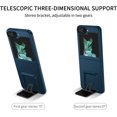 thumbnail image 3 of Case for Samsung Galaxy Z Flip 5, [Adjustable Bracket] Shockproof PC Shell with Lens Protection Galaxy Flip 5 Phone Case, Blue, 3 of 14