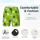 thumbnail image 3 of Balery St Patrick's Day7 Bañador para hombre, shorts de playa de secado rápido con entrepierna y forro de compresión-XX-Large, 3 of 6