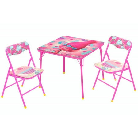 Idea Nuova Character Kids 3-Piece Square Table and Chair Set