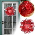thumbnail image 2 of FUNDUFI Valentine'S Day Wreath Conversation Candy Heart Be Mine 15.8 Inch Door Hanging Wedding Home Valentines Day Front Door Bedroom Wreath, 2 of 9
