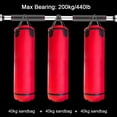 thumbnail image 3 of Door Horizontal Bars Steel Adjustable Home Gym Workout Chin Push, 3 of 8