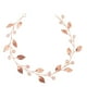 thumbnail image 1 of Minnieouse Delicada enredadera para el cabello nupcial para boda, diadema de hojas de oro rosa, diadema nupcial para boda, regalos elegantes Accesorio para el cabello, 1 of 6