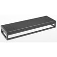 HUBERT® Black Display Riser with Black Top - 3 1/5