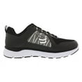 thumbnail image 2 of Spira Cloudwalker Walking Wide Womens Shoes Size 6, Color: Black/White, 2 of 5