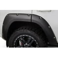 thumbnail image 2 of Convient 2014-2023 Toyota 4Runner Bushwacker Défense Évasée 30921-02 Style Poche; Couverture de Pneu 1-1/2 Pouce; Noir Mat; Dura-Flex 2000 Plastique Lisse ABS; Ensemble de 4, 2 of 6