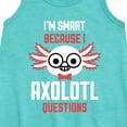 thumbnail image 2 of Instant Message - Smart Axolotl Questions - Toddler and Youth Girls A-line Dress, 2 of 5