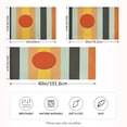 thumbnail image 2 of Yayeee Pillowcase Standard Size Set of 2 Satin Wrinkle Resistant Pillow Case, Stripes and Circle, 2 of 7