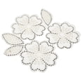 thumbnail image 3 of Flower Shape Rhinestone Applique DIY Clothing Accessory Iron On Floral Patch Garments Bags DIY Applique, 3 of 9