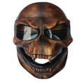 thumbnail image 3 of Máscara de calavera de nigromante - Máscara de calavera de terror con gafas, Máscara de calavera Máscara de calavera de cabeza completa, Máscara de casco de calavera fantasma, 3 of 5