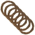 thumbnail image 3 of MODANU Grapevine Wreath Set of 16, 4inch/10cm Natural Vine Branch Wreath Christmas DIY Rattan Wreath Garland for Christmas Holiday Craft Wedding Decor, 3 of 7