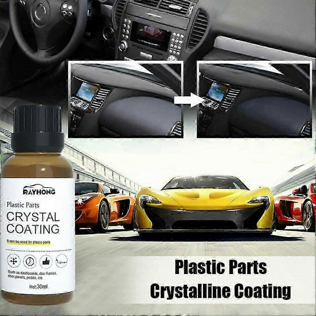 NEW Crystal Coating Plastic Restorer Auto Polish And Repair Coating Car Cleaning