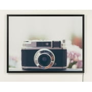 Displays2go LED Hanging Window Displays, Aluminum Construction – Black Finish (LDEC3648BB)
