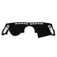thumbnail image 1 of Unique Bargains Alfombrilla protectora para salpicadero de consola central de coche compatible con Kia Soul 2010-2019, poliéster protector, color negro, 1 of 7