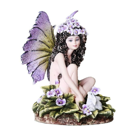 Pacific Giftware Viola Purple Violet Fairy Thinking of You Fantasy Collectible 4.75 Inches