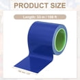 thumbnail image 2 of Uxcell Floor Marking Tape, Self-Adhesive Warning Safety Tape Caution Stripe for Walls Floors ["3.9 Inch x 110 ft"] Blue, 2 of 7