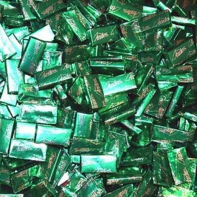 Coastal Chocolate Mint - Andes Mints - Classic Crème de Menthe Dark Chocolate Candy - Chocolate Mint Candy (3 LB) - Comes in a Sealed / Resealable Candy Bag - Perfect For Parties, Pinata, Office Bowl, Wedding Favors, Easter