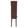 thumbnail image 4 of Gwyneth Jewelry Armoire, Merlot, 4 of 9
