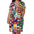 thumbnail image 3 of 60 banderas de los países del mundo regalo internacional vestido suelto con bolsillo para mujer vestidos de verano para mujer 2025, 3 of 7