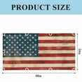 thumbnail image 5 of 2 Pack Magnetic Fluorescent Light Covers, 2x4 Ft,Independence Day American Flag Vintage Wood Textured Magnetic Light Covers for Ceiling Lights Classroom Office Home Decor, 5 of 9
