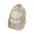 thumbnail image 4 of Backpack For School Floral Lightweight Sports Backpack Multi Functional Gym Travel Tote Bag Secure Zipper External Storage Pockets, 4 of 9