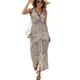 thumbnail image 1 of Vestido Seminole Sun 5 Vestido sin mangas Vestido de noche de lujo para mujer Traje de verano para mujer, 1 of 8