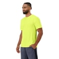 thumbnail image 2 of Hanes Sport Cool DRI Men's Performance T-Shirt Safety Green M, 2 of 6