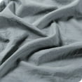 thumbnail image 4 of Bare Home Sandwash Microfiber Duvet Cover & Sham Set, King, Dusty Blue, 3-Pieces, 4 of 7