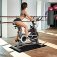 thumbnail image 2 of Goplus 47" x 24" Exercise Equipment Mat Gym Bike Floor Protector Treadmill Mat PVC, 2 of 10