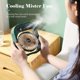 thumbnail image 2 of Desk Misting Fan Cooling Mister Fan USB Rechargeable Humidifier Portable Spray Misting Fan with 3 Wind Speeds for Camping Home Room Office, 2 of 5