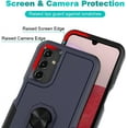 thumbnail image 5 of Samsung Galaxy A14 5G Case with Screen Protector, Military Grade Dual Layer Shockproof Heavy Duty Shockproof Full Body Protective Phone Cover for Galaxy A14 5G, 6.6 inch, 2023 Blue, 5 of 13